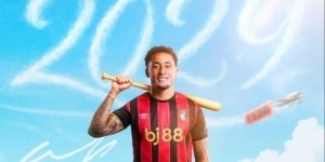 官方：伯恩茅斯同26岁的英格兰后腰塔韦尼耶续约至2029年