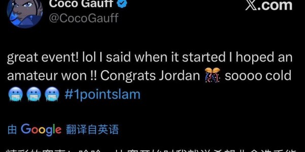 mk体育-业余球手夺一球致胜冠军！高芙贡献名面，周杰伦球都没碰到就出局